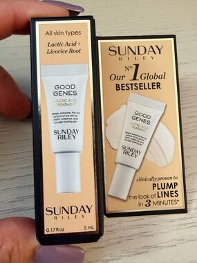 🎀Mix/Match for $15🎀 NEW Sunday Riley Good Genes Lactic Acid Treatment Serum